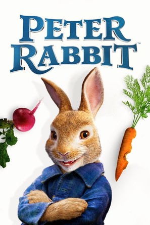 Peter Rabbit - British Movie Cover (thumbnail)