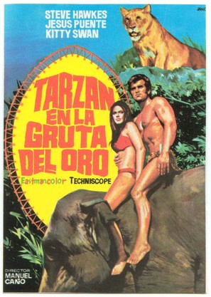 Tarz&aacute;n en la gruta del oro - Spanish Movie Poster (thumbnail)