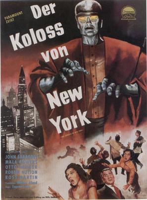 The Colossus of New York - German Movie Poster (thumbnail)