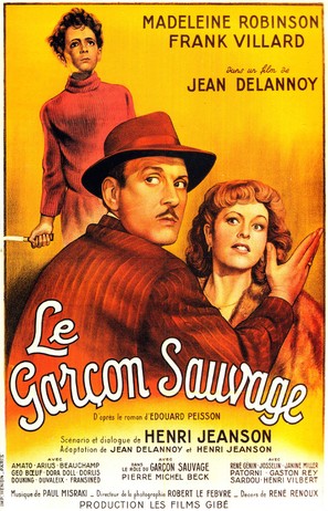Le gar&ccedil;on sauvage - French Movie Poster (thumbnail)