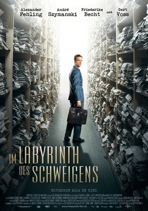 Im Labyrinth des Schweigens - German Movie Poster (thumbnail)