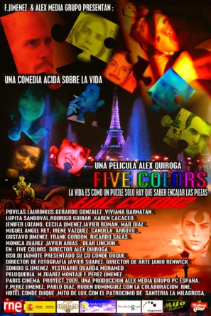 Five Colors - Spanish Movie Poster (thumbnail)