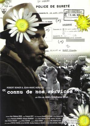 Connu de nos services - French Movie Poster (thumbnail)