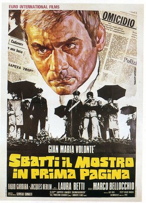 Sbatti il mostro in prima pagina - Italian Movie Poster (thumbnail)