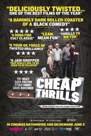 Cheap Thrills - British Movie Poster (thumbnail)