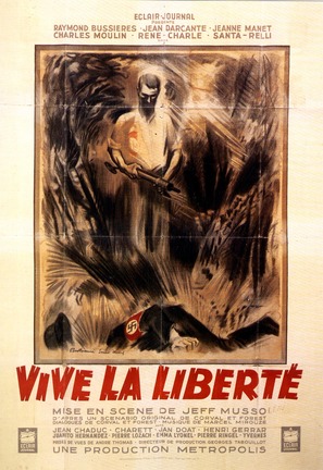 Vive la libert&egrave; - French Movie Poster (thumbnail)