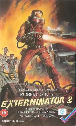 Exterminator 2 - British VHS movie cover (thumbnail)