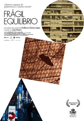 Fr&aacute;gil Equilibrio - Spanish Movie Poster (thumbnail)