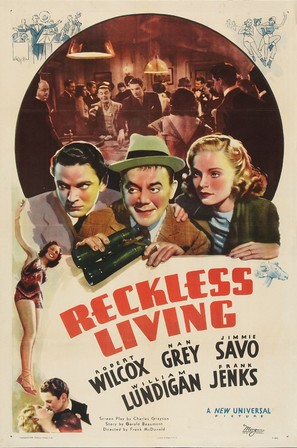 Reckless Living - Movie Poster (thumbnail)
