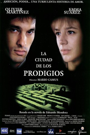 Ciudad de los prodigios, La - Spanish Movie Poster (thumbnail)
