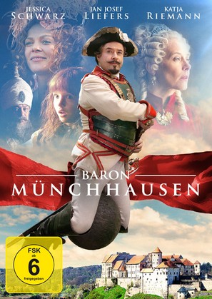 Baron M&uuml;nchhausen - German DVD movie cover (thumbnail)
