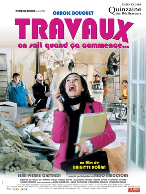 Travaux, on sait quand &ccedil;a commence... - French Movie Poster (thumbnail)