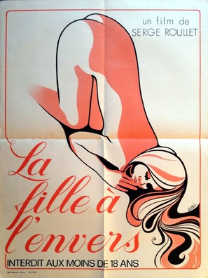 La fille &agrave; l&#039;envers - French Movie Poster (thumbnail)