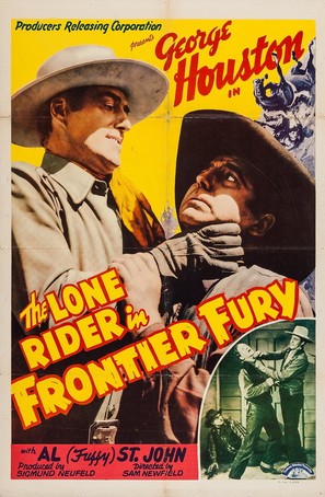 The Lone Rider in Frontier Fury - Movie Poster (thumbnail)
