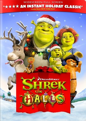 Shrek the Halls - DVD movie cover (thumbnail)