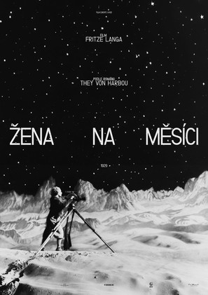 Frau im Mond - Czech Movie Poster (thumbnail)