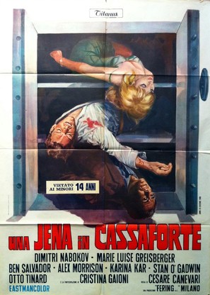 Una iena in cassaforte - Italian Movie Poster (thumbnail)