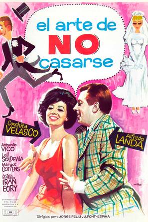 El arte de no casarse - Spanish Movie Poster (thumbnail)
