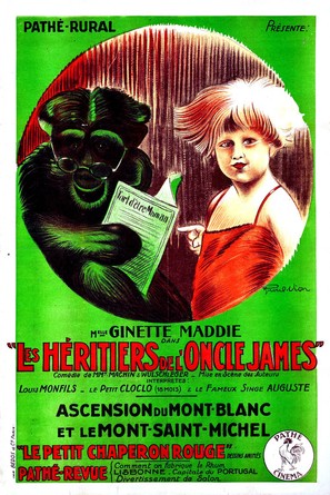 Les h&eacute;ritiers de l&#039;oncle James - French Movie Poster (thumbnail)