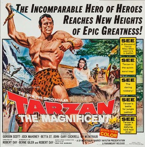 Tarzan the Magnificent - Movie Poster (thumbnail)