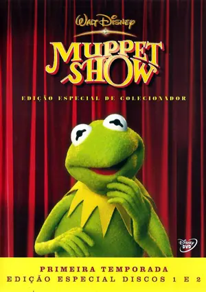 &quot;The Muppet Show&quot; - Brazilian DVD movie cover (thumbnail)