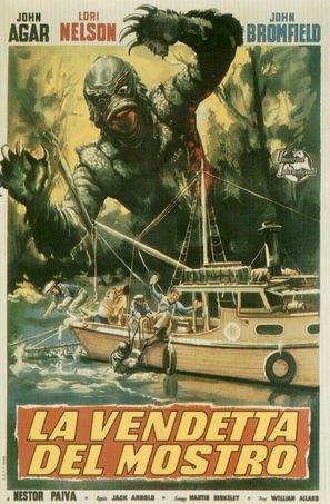 Revenge of the Creature - Italian Movie Poster (thumbnail)