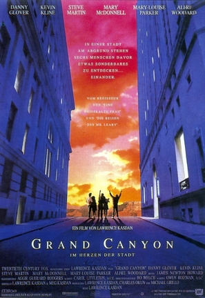 Grand Canyon - German Theatrical movie poster (thumbnail)