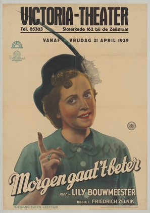 Morgen gaat &#039;t beter! - Dutch Movie Poster (thumbnail)
