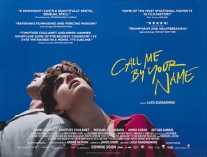 Call Me by Your Name - British Movie Poster (thumbnail)
