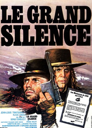 Il grande silenzio - French Movie Poster (thumbnail)