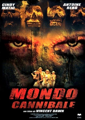 Mondo cannibale - Italian DVD movie cover (thumbnail)