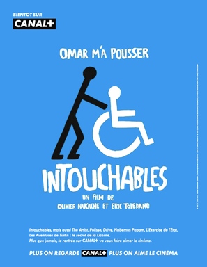 Intouchables - French poster (thumbnail)