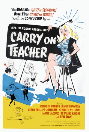 Carry on Teacher - British Movie Poster (thumbnail)