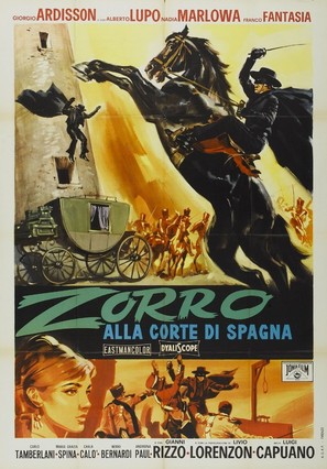 Zorro alla corte di Spagna - Italian Movie Poster (thumbnail)