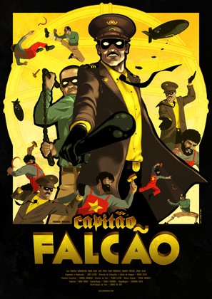 Capit&atilde;o Falc&atilde;o - Portuguese Movie Poster (thumbnail)