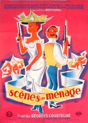 Sc&eacute;nes de m&egrave;nage - French Movie Poster (thumbnail)