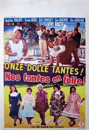 Unsere tollen Tanten - Belgian Movie Poster (thumbnail)