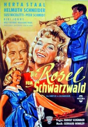 Die Rosel vom Schwarzwald - German Movie Poster (thumbnail)
