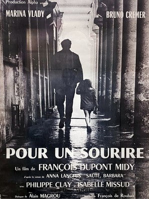 Pour un sourire - French Movie Poster (thumbnail)