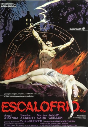 Escalofr&iacute;o - Spanish Movie Poster (thumbnail)