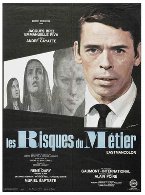 Les risques du m&eacute;tier - French Movie Poster (thumbnail)