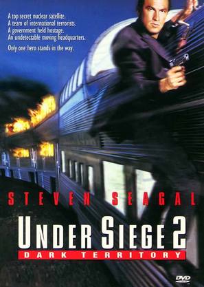 Under Siege 2: Dark Territory - DVD movie cover (thumbnail)