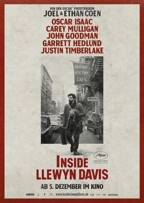 Inside Llewyn Davis - German Movie Poster (thumbnail)