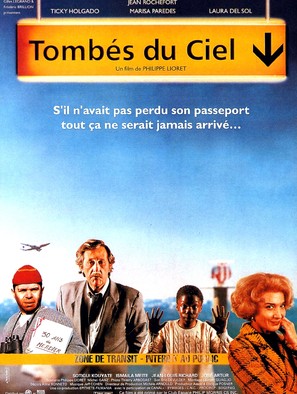Tomb&eacute;s du ciel - French Movie Poster (thumbnail)