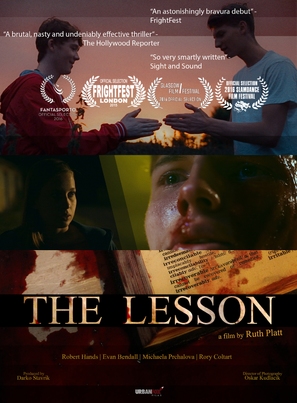 The Lesson - British Movie Poster (thumbnail)