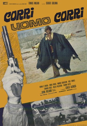 Corri uomo corri - Italian Movie Poster (thumbnail)
