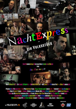 Nachtexpress - Swiss Movie Poster (thumbnail)