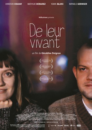 De leur vivant - Belgian Movie Poster (thumbnail)