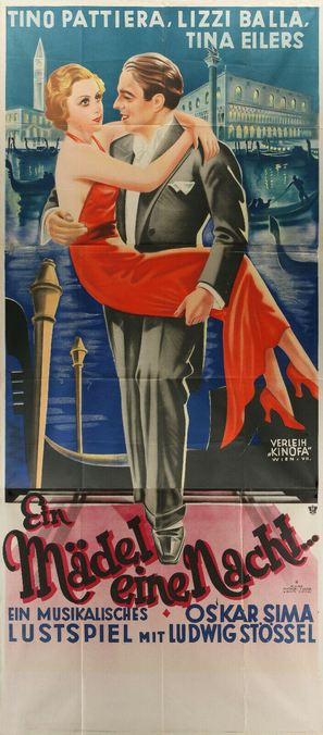 Eine Nacht in Venedig - Austrian Movie Poster (thumbnail)