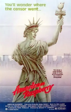 American Raspberry Poster